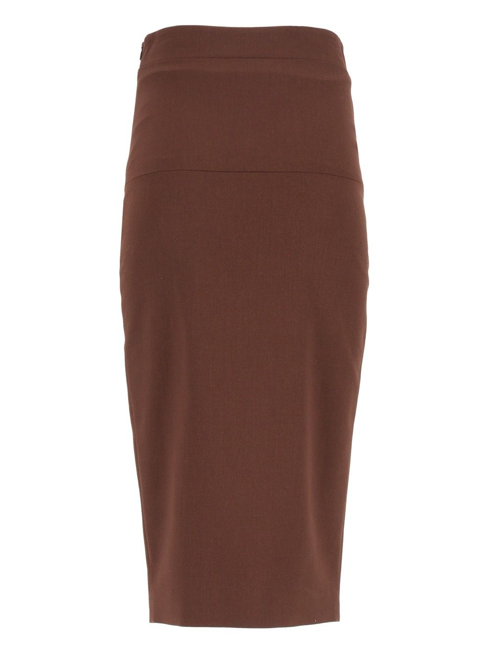Federica Tosi Gonna Longuette Frescolana Skirts - Brown | 9af44c94e2ee9363f409b0af649cf33760b7eadc