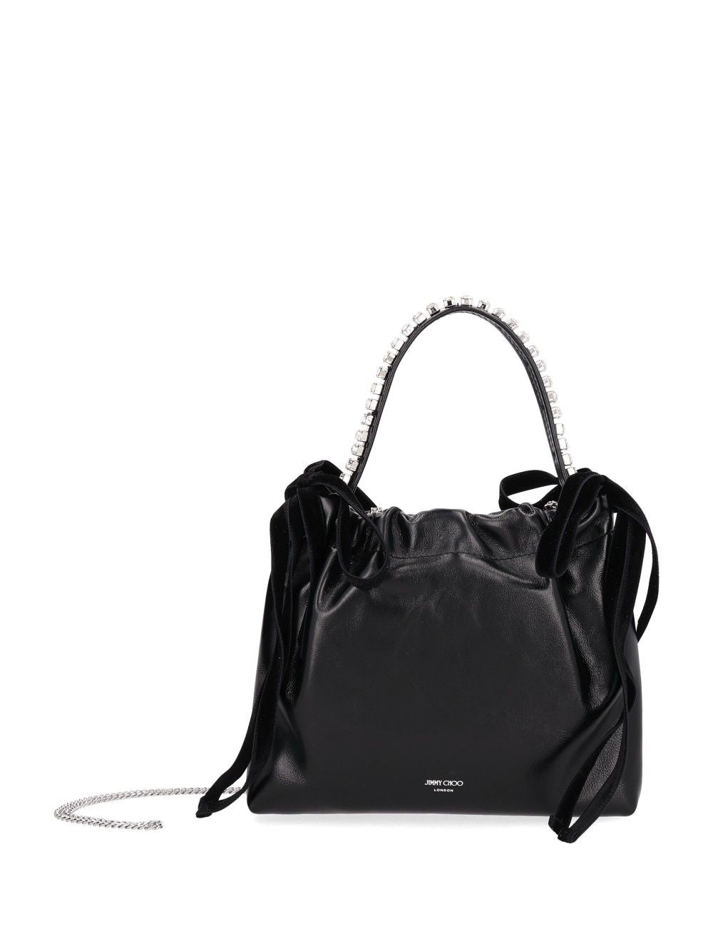 Jimmy Choo Drawstring Mini Th Handbag Handbags - Black | b620db331a1878ea48828427b7a3dc4f2c7f3dba