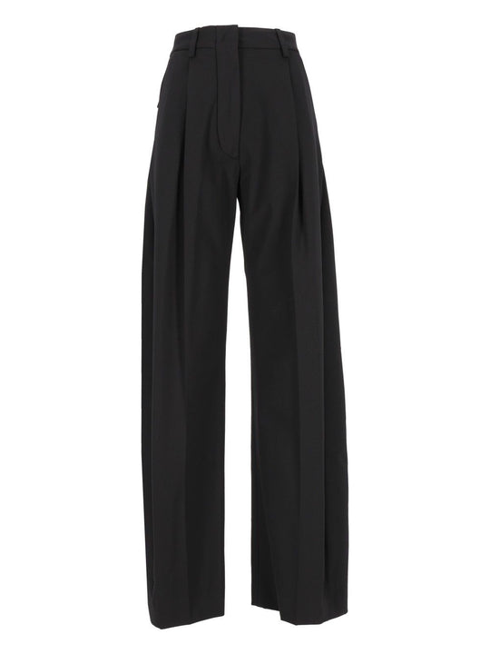 E-Billie 3111 W0206 Misto Lana Trousers Black