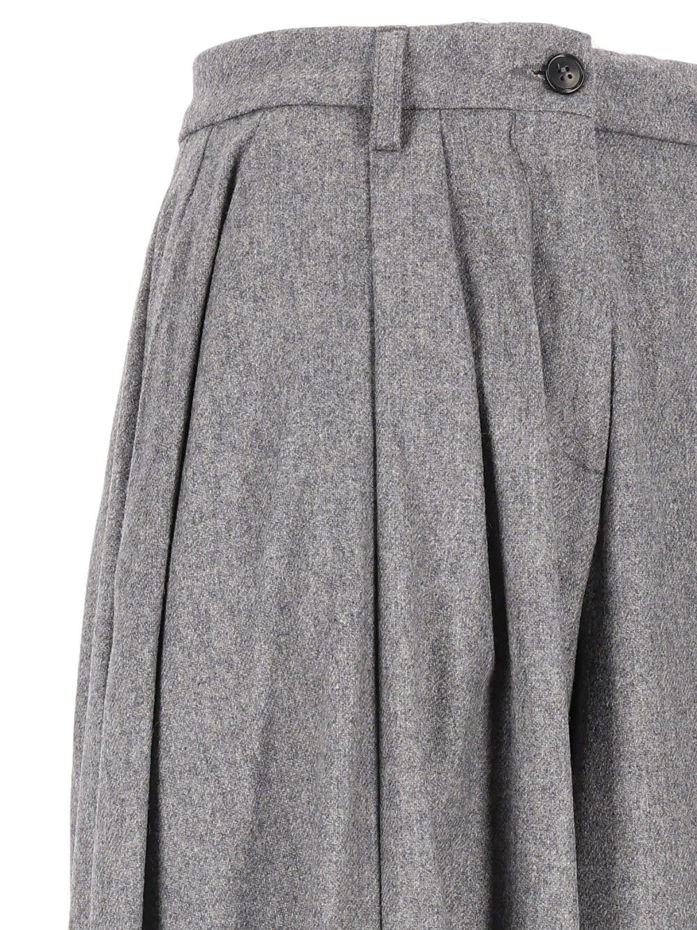 Thelatest E-Dilan 3126 W0234 Flanella Misto Lana Trousers - Grey | 7a19b3571682d1167bab3e9aedeb5ded999b8301