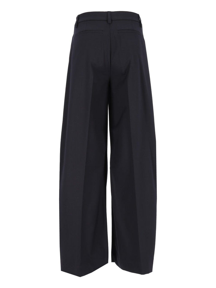 Thelatest E-Deva 3118 W0206 Misto Lana Trousers - Blue | d9b3da9617e3ad72343c364875c02a7799ca4842