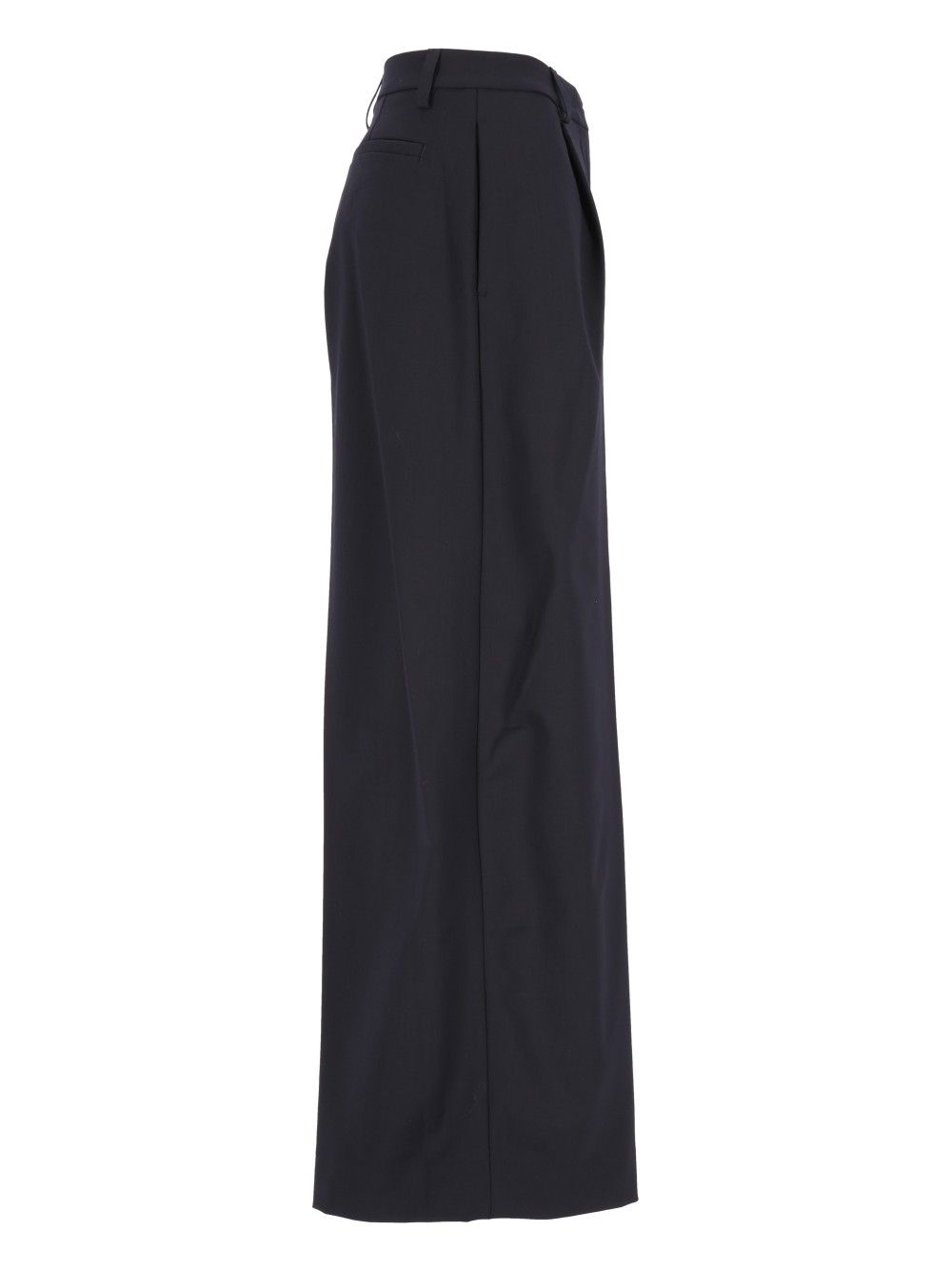 Thelatest E-Deva 3118 W0206 Misto Lana Trousers - Blue | 7520ad17d6ca2070ae4200cc52861f1bd2cf157c