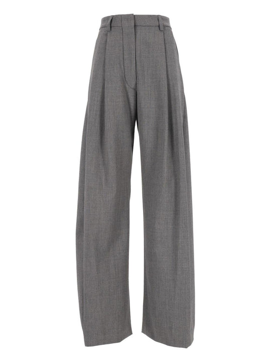 E-Billie 3111 W0206 Misto Lana Trousers Grey