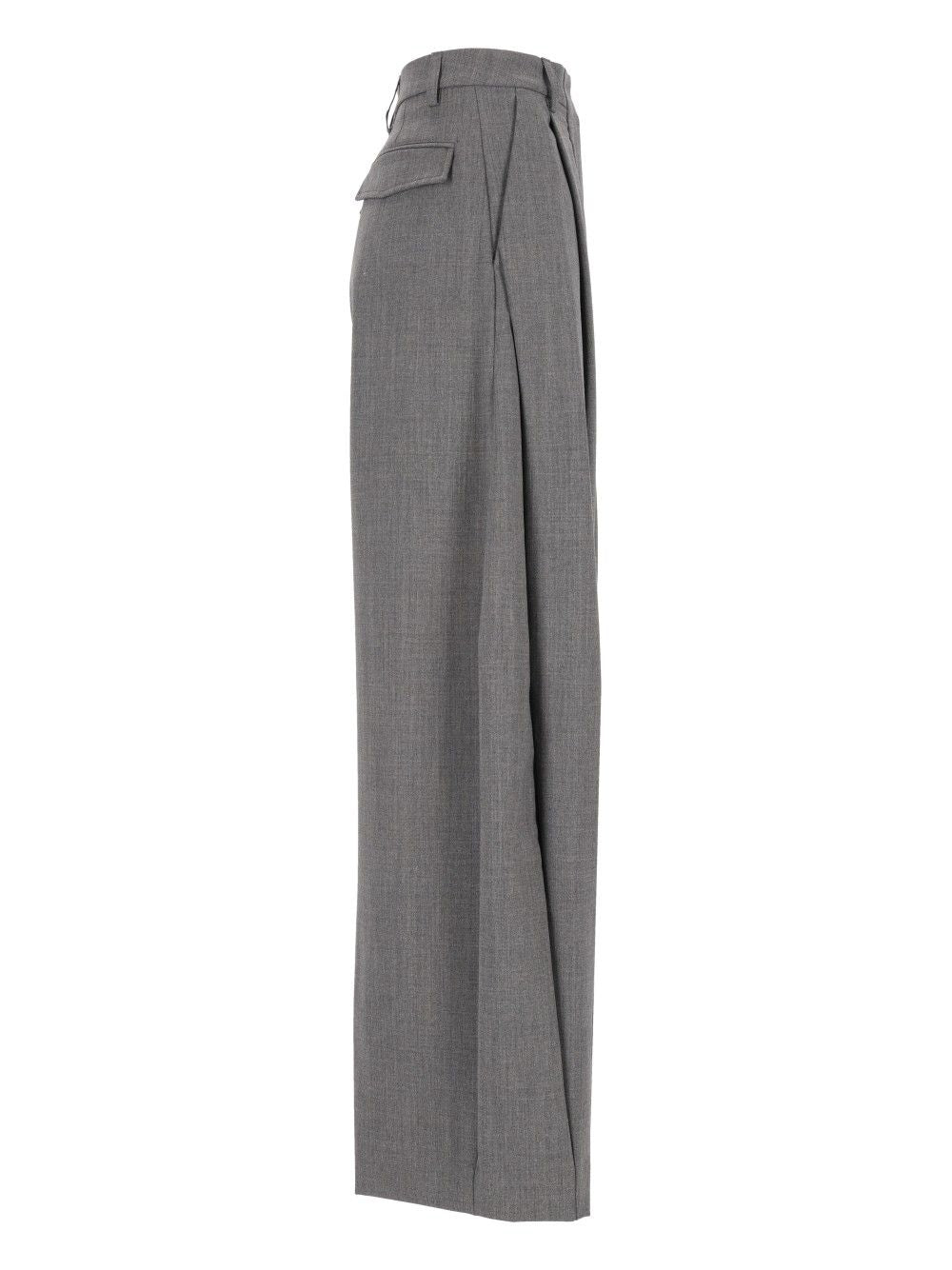 Thelatest E-Billie Trousers - Grey | f356138371ea91e862908b4e138f10361df53123