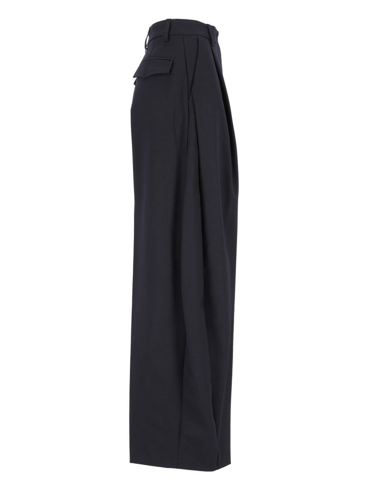 Thelatest E-Billie Trousers - Blue | 34255b6fee6bc9bf61024f31387997b7a3388f5e