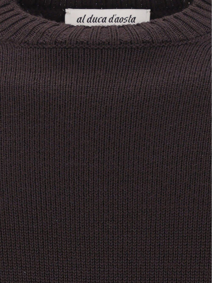 Al Duca D'Aosta Turtleneck Jumper Knitwear - Brown | 93b0bb2f9d44499037eef2b6566cfb1d1ef38779