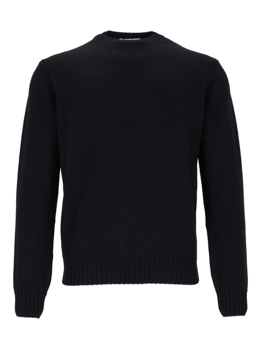 Maglieria Giro F5 100 Merinos Knitwear Blue