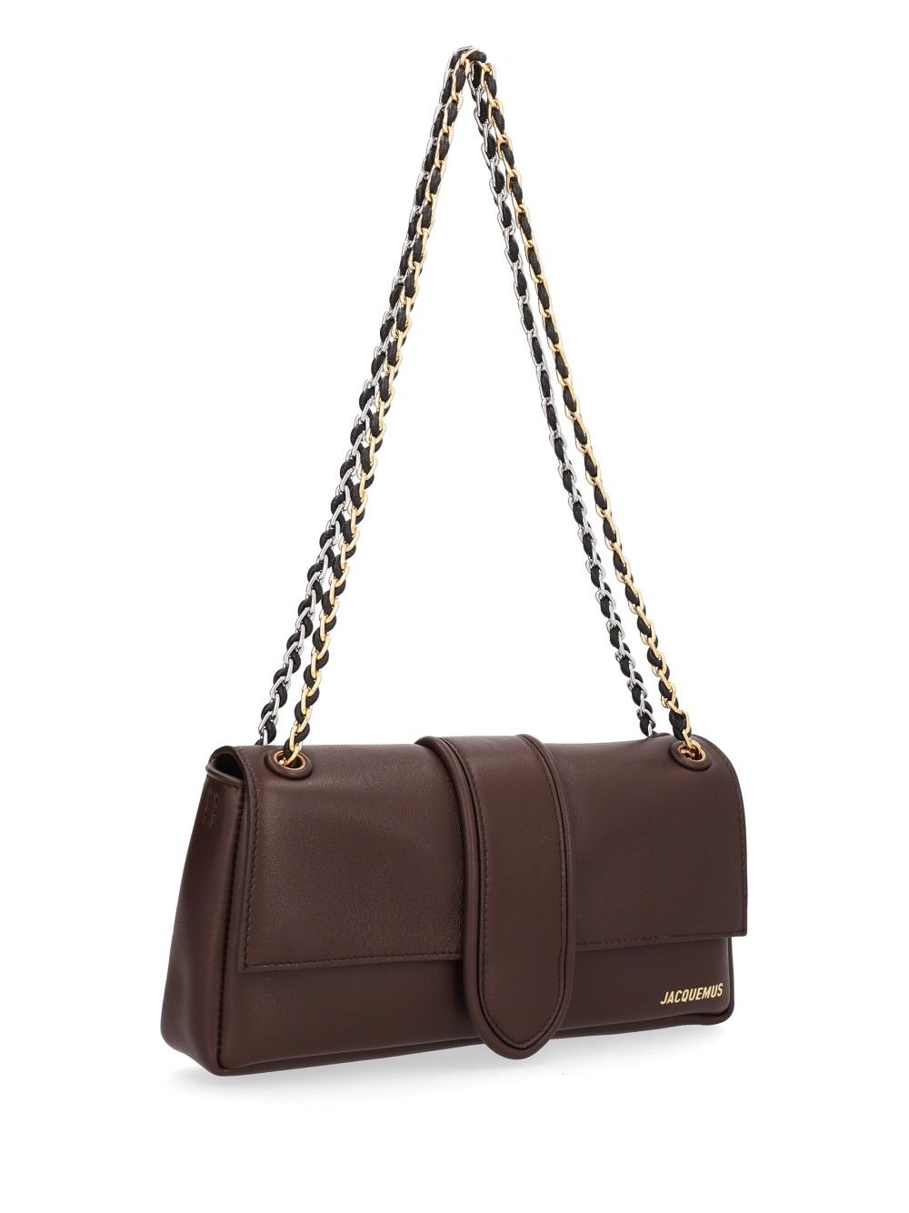 Jacquemus Bambino Chaine Shoulder Bags - Brown | e622125b78498a99b85e95690fc33cc717fc0d8a