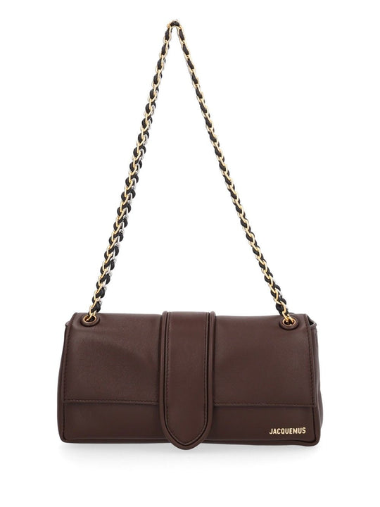 Bambino Chaine Shoulder Bags Brown
