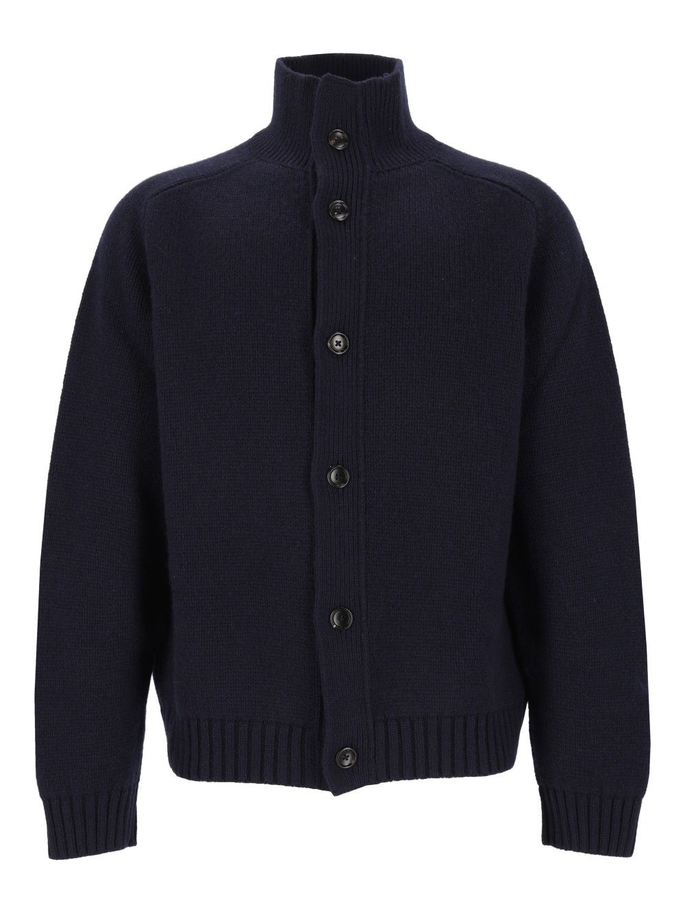 Tom Ford Coarsehair Cashmere Full Button Cardigan Knitwear - Blue | b042825dc718b5dc62930f027bc737c0cfec50b7