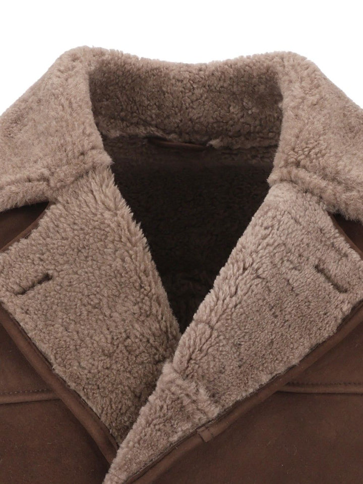 Al Duca D'Aosta Montone 100 Merinillo Coats - Brown | 198fbf4d83cab92dfda4dd64bef067b17f4e630f