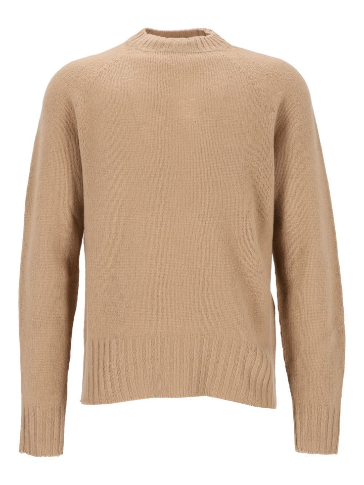 Tom Ford Seamless Brushed Cashmere Ls Crew Neck Knitwear - Beige | a3ac9c84654ff6a90434870e2628dd619265b2e6