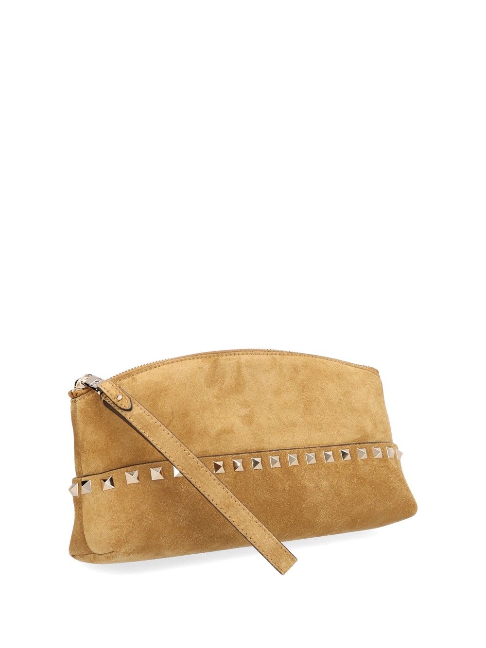 Valentino Garavani Suede Pouch Small leather goods - Beige | 4bb4db76dbc5d1973215c174d8becd82a357b716