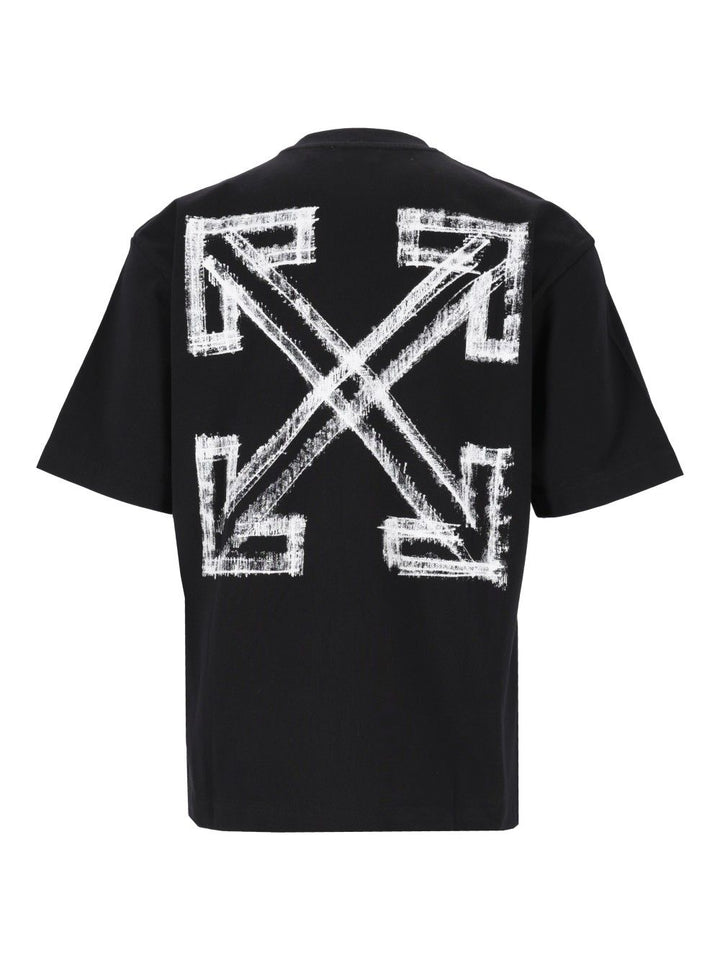 Off-White Motion Arrow Skate S/S Tee T-Shirt - Black | fa5f77083500371e1ff2df68a4de0329fd4589b9