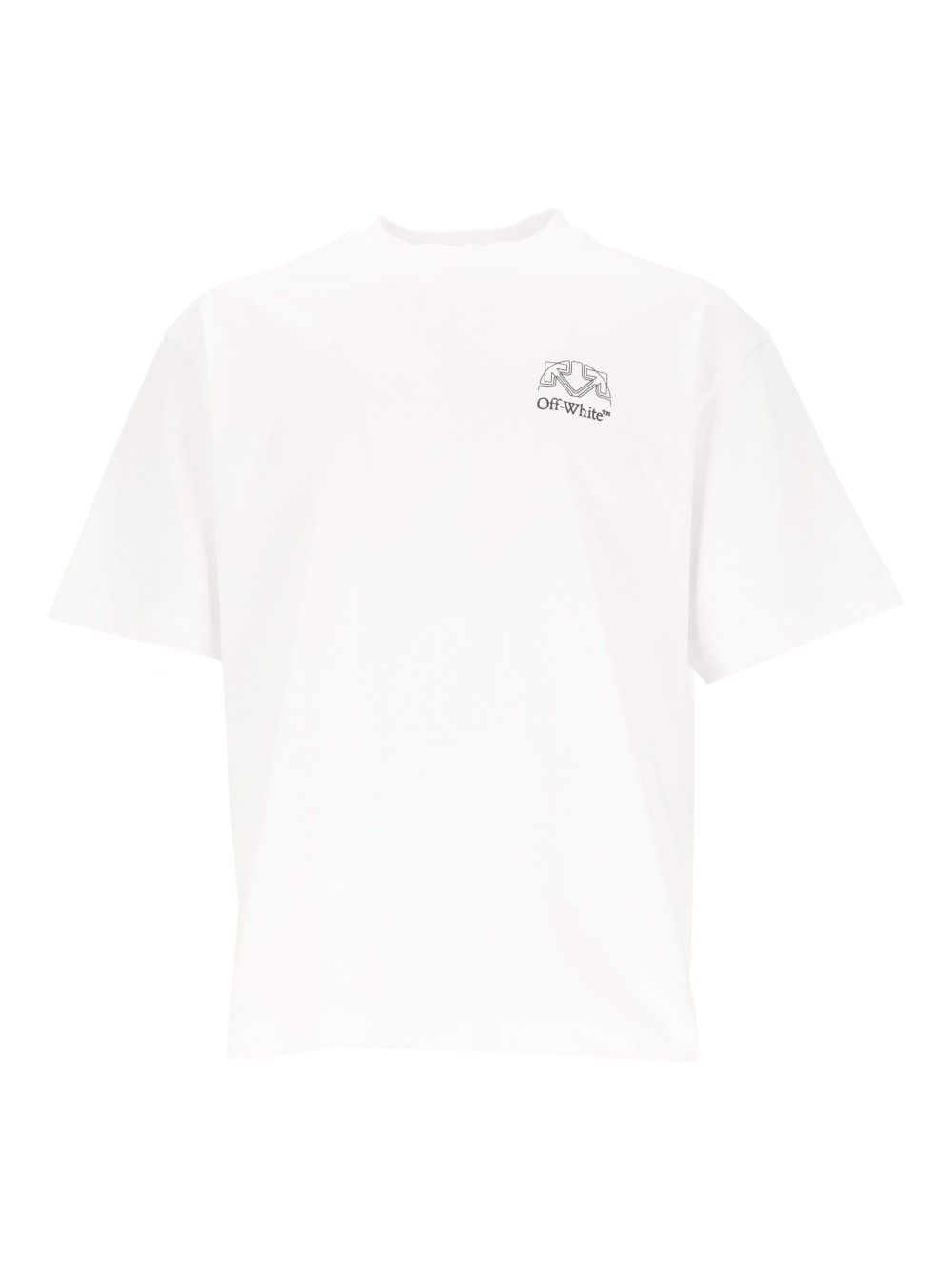 Off-White Offline Half Arrow Skate S/S Tee T-Shirt - White | 4517ff6775b9cc9c68254cd41d5999fe81cfa295