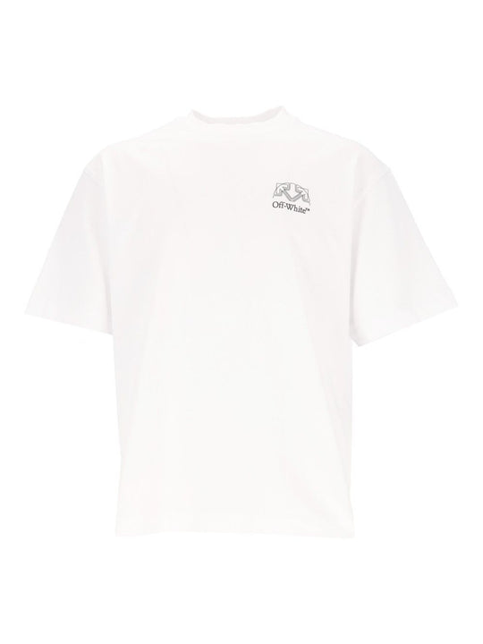 Offline Half Arrow Skate S/S Tee T-Shirt White