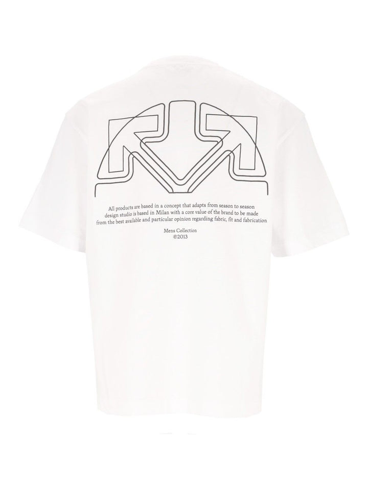 Off-White Offline Half Arrow Skate S/S Tee T-Shirt - White | 7d5b1565404b9e3aeee7bb92cbbaec55867b830e