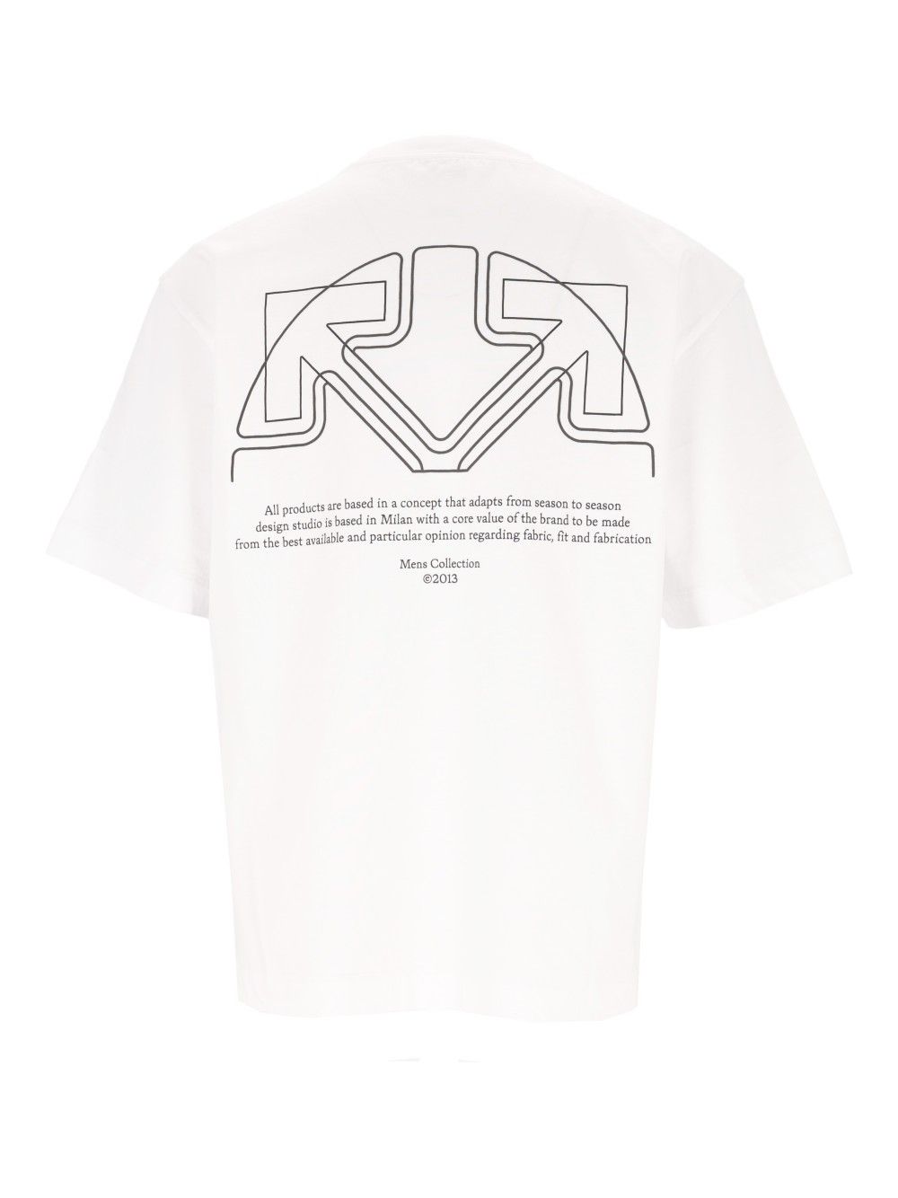 Off-White Offline Half Arrow Skate S/S Tee T-Shirt - White | 7d5b1565404b9e3aeee7bb92cbbaec55867b830e