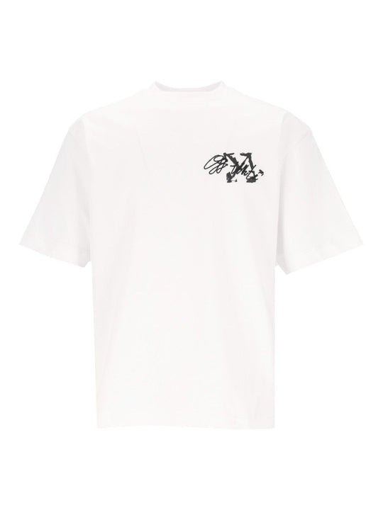 Stroke 2 Arrow Skate S/S Tee T-Shirt White