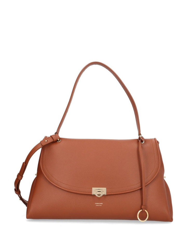Ferragamo “Sofia” Bag Shoulder Bags - Brown | bb0d6663f5c0a0df6efa738941101b66d3a22ae1