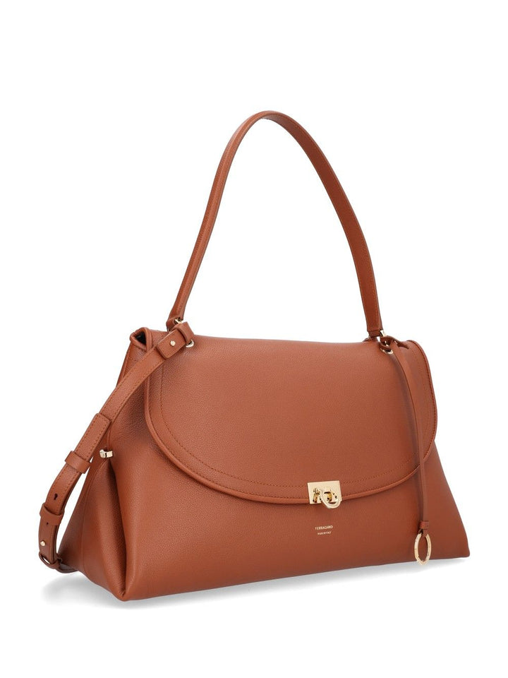 Ferragamo “Sofia” Bag Shoulder Bags - Brown | 09b748bfdedb504b1aa8a884369545e80311a4f6