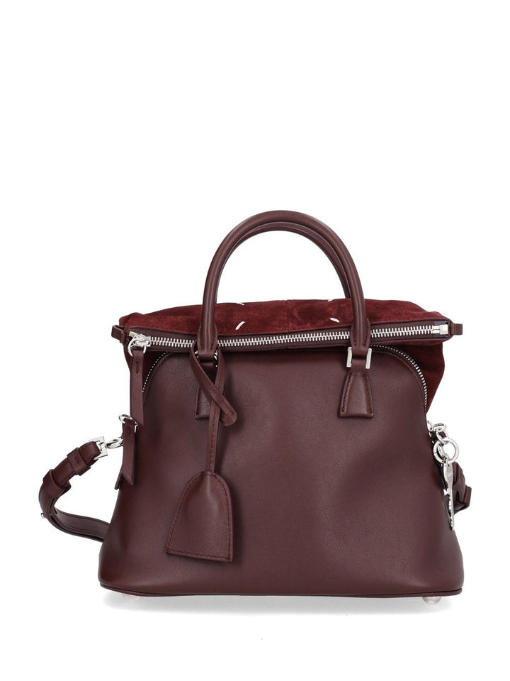 Maison Margiela Soft 5ac Mini Handbags - Bordeaux | 3ff10d7d196723f566c7274371d35e00bed38d36