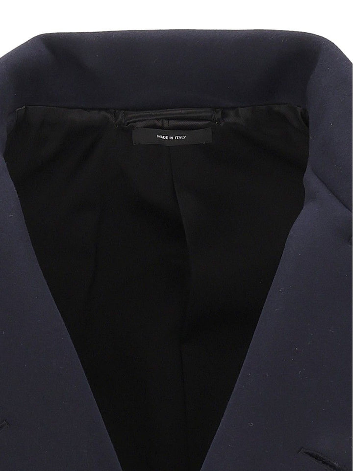 Tom Ford Double-Breasted Coat Coats - Blue | ccdd1e56a0419d1c630a06aaef54e56fe254e648