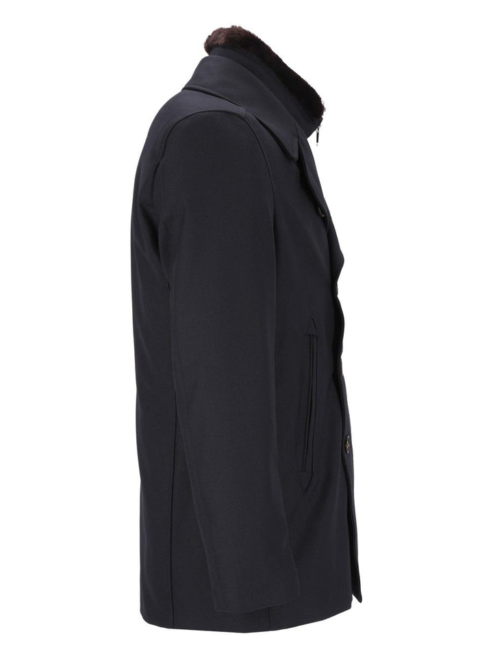 Al Duca D'Aosta Giaccone D.Petto Con Davantino  Collo Lapin  Kevlar 55pl 45 Lana Jackets - Blue | d1f9e432384eab316a809184e8c5131153bfaafb