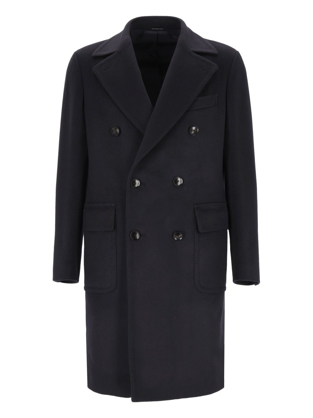 Al Duca D'Aosta 2 Petti Martingala 100 Cachemire Coats - Blue | 1a68bdf013ba23b7cdedfd0f0d43bdb2ecf2b811