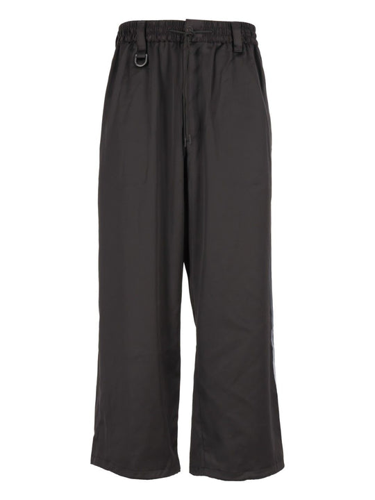 Grd 3s Satin Track Pant Black Trousers Black