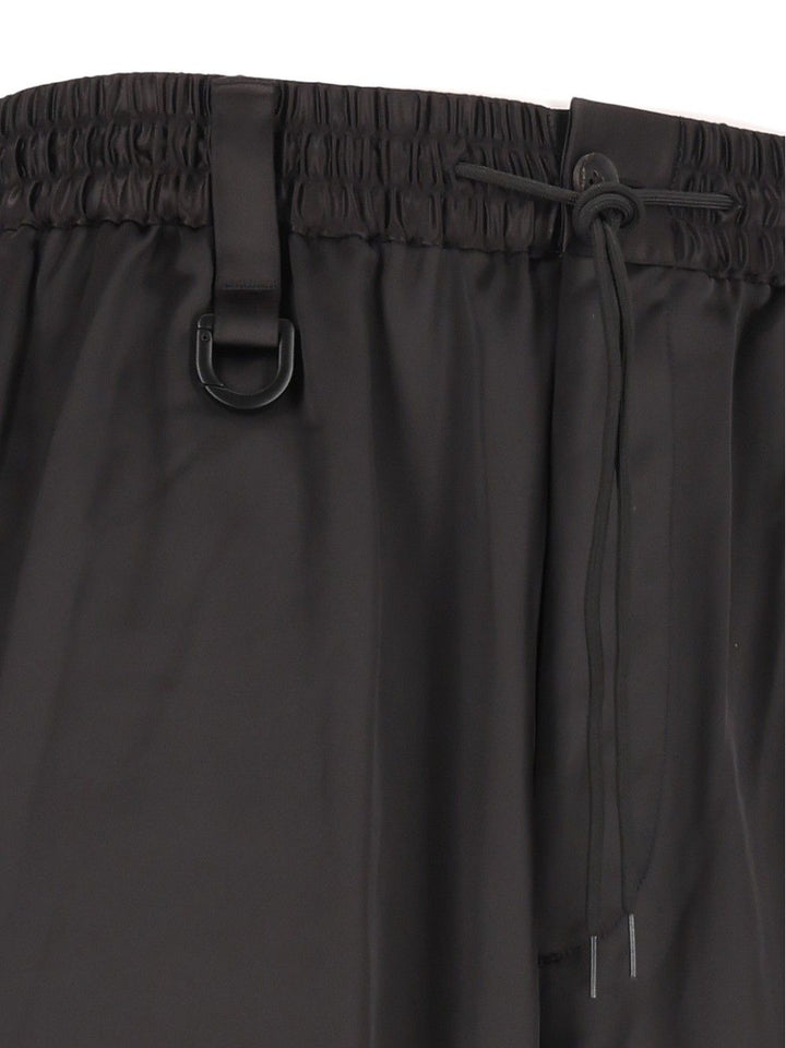 Adidas Y-3 Grd 3s Satin Track Pant Black Trousers - Black | f49dbb8117f6c0f5b9987f973f95424d2847f951