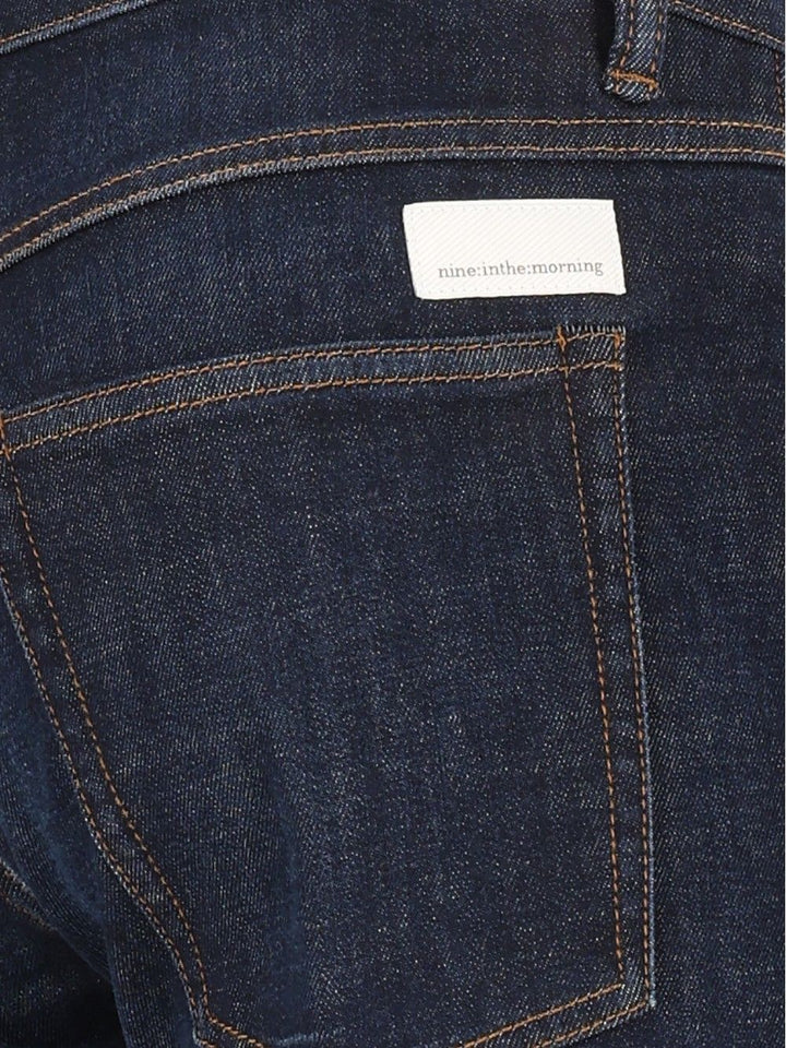 Nine In The Morning Rock 5 Pocket Skinny Jeans - Blue | f1612282aa4998b5a45e8aee980c0b893b7bbca5