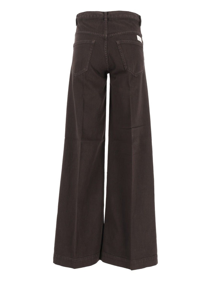 Nine In The Morning Nadia Palazzo Pant Light Canvas Jeans - Brown | 3fd21eb841a1cad9cde2d10e213d90df2317d084