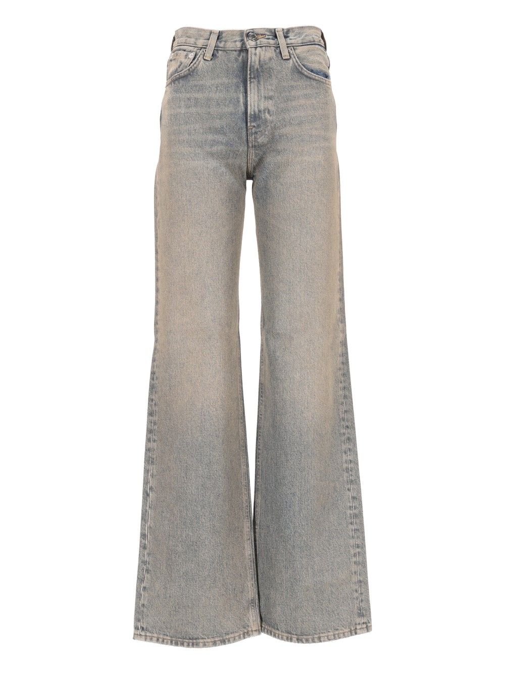 Haikure Korea Ziggy Blue Jeans - Blue | 1dbe7804feb1136b63427c4c641886b0b883e1d8