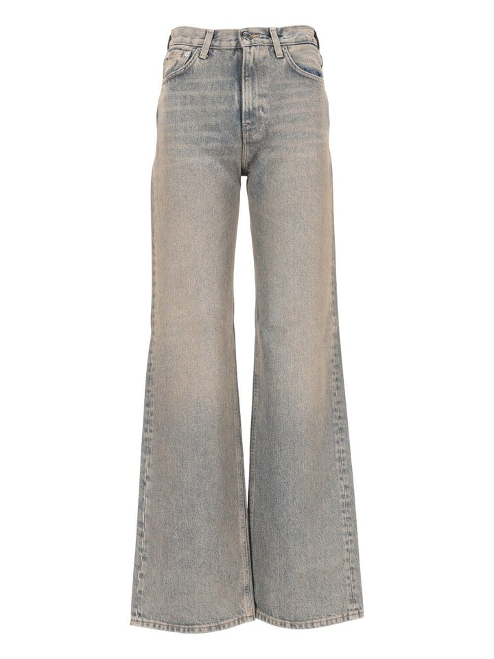 Haikure Korea Ziggy Blue Jeans - Blue | 1dbe7804feb1136b63427c4c641886b0b883e1d8