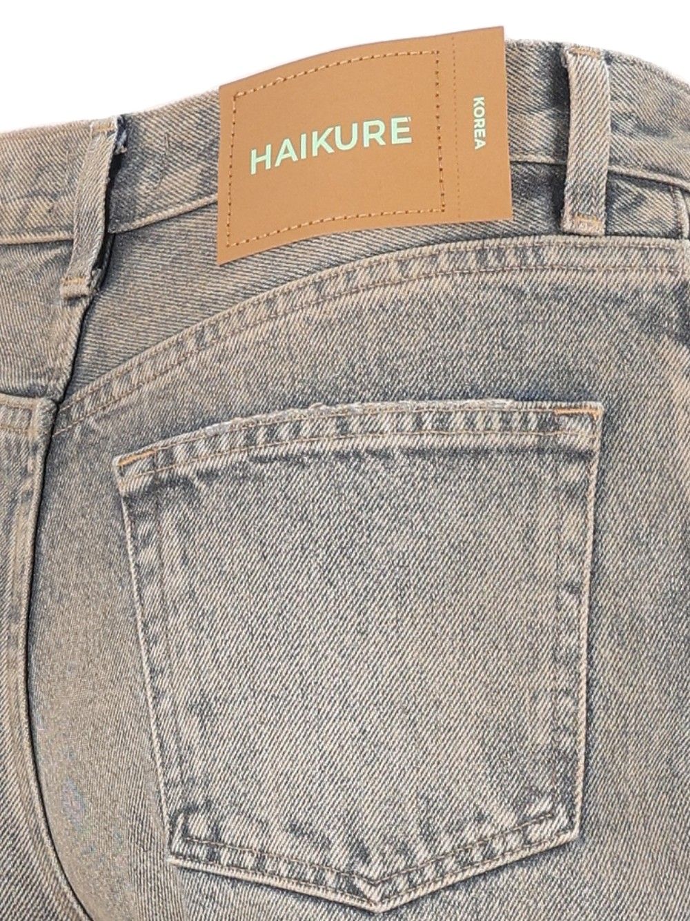 Haikure Korea Ziggy Blue Jeans - Blue | ec9bb4a33e728b4b6817eab58fa4284ddfbafd06