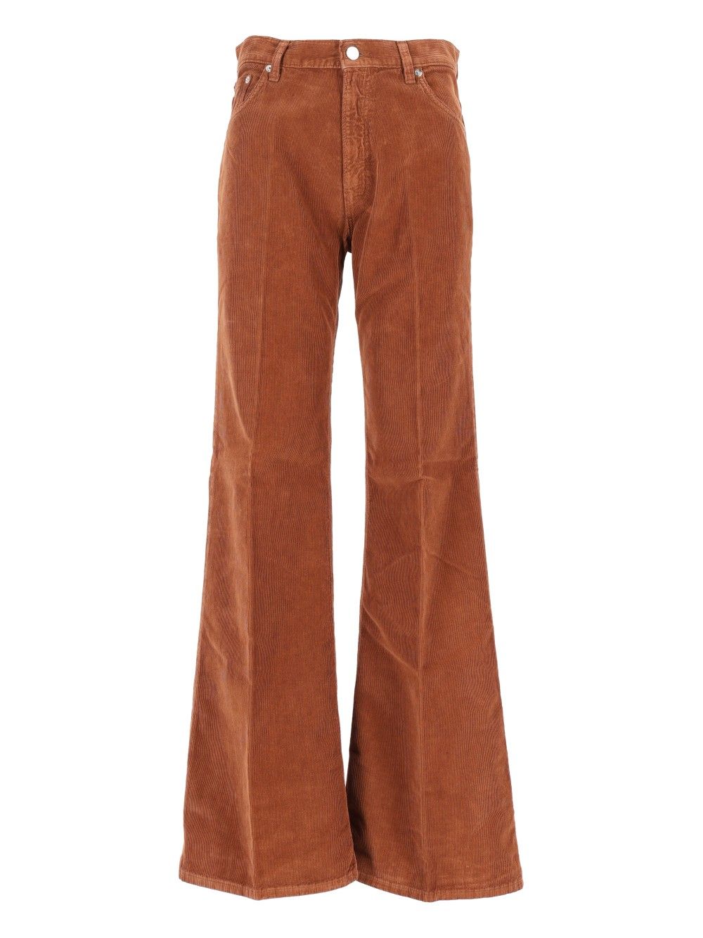 Haikure Clara Velvet Pier Jeans - Brown | 85909372b7b468081f21efb250733e95e6fd77a0