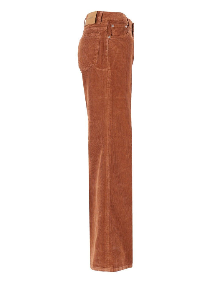 Haikure Clara Velvet Pier Jeans - Brown | 931860b8da2f0cecda5dc21b50e5a042775d24ac