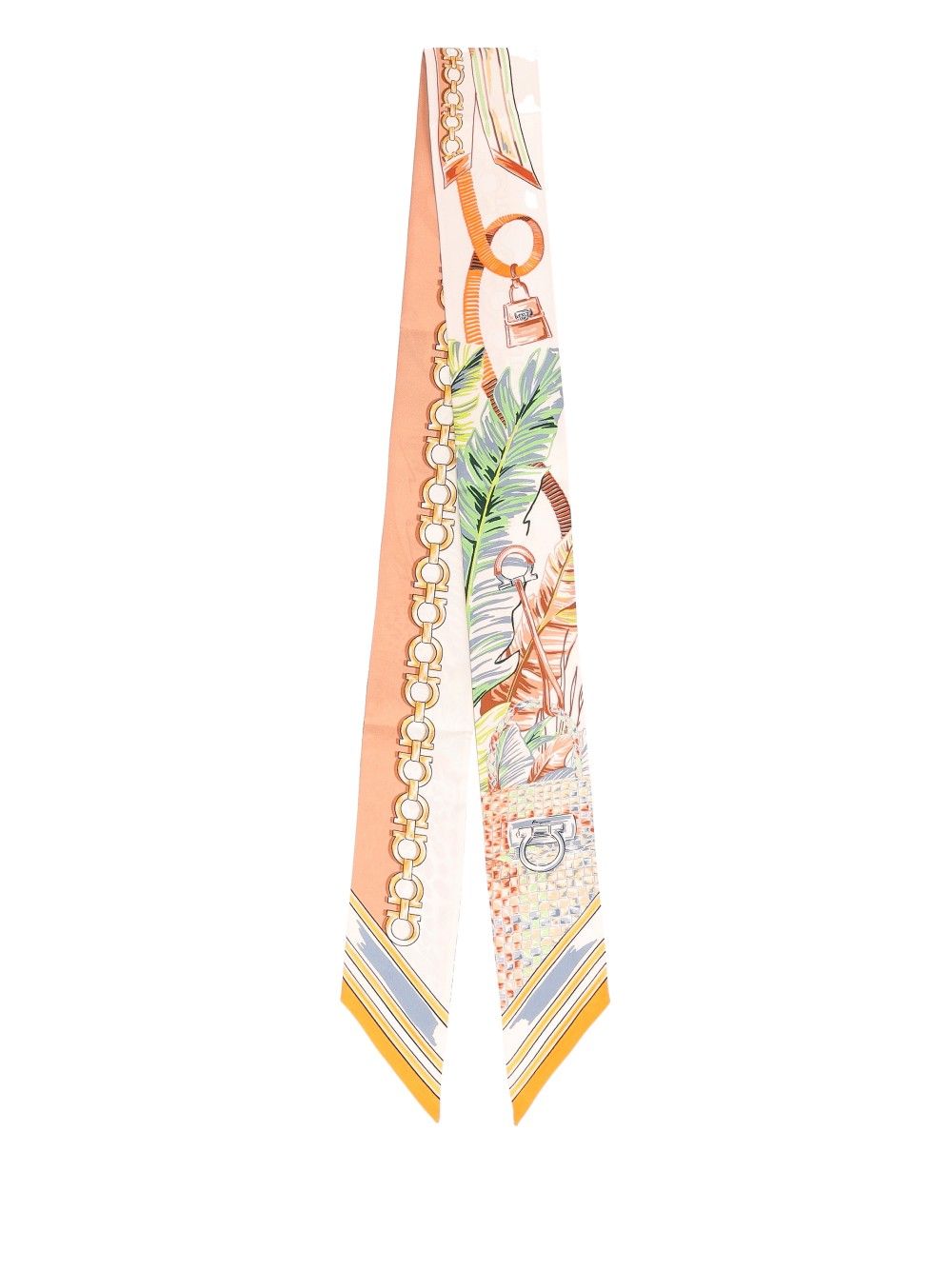 Ferragamo Bandeau/Mini Bandeau Felindra Print Scarves And Foulards - Orange | 0eb09d82fc3c4e5d975a45af2e58d6696b664262
