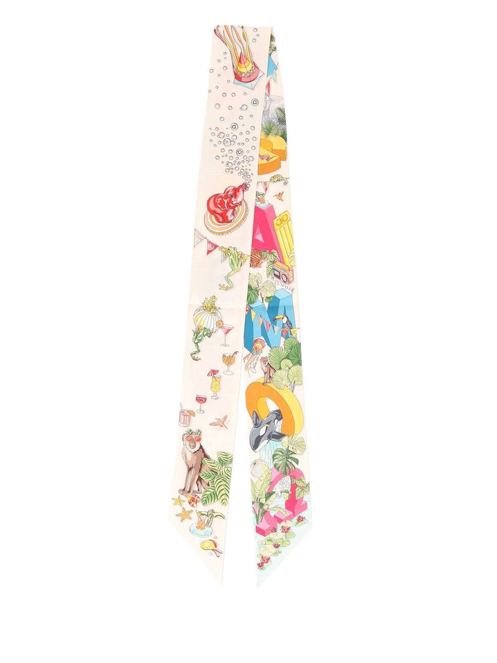 Ferragamo Bandeau/Mini Bandeau Jungle Party Print Scarves And Foulards - Multicolor | 162f2516fb51ac9652adbdff2c4fe8857d92cd10