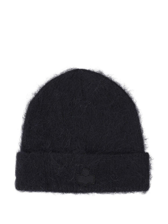 Peeta-Gb Alpaca Beanie Hats Black