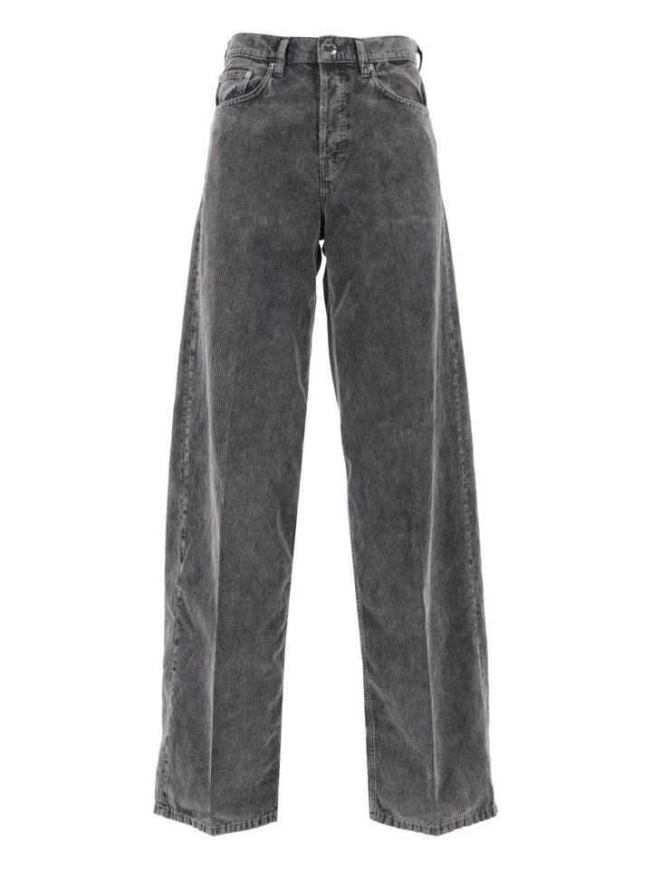 Haikure Bethany Velvet Pier Jeans - Grey | b279ade2475c85b845e11766fa1cb4d7ccf41c89