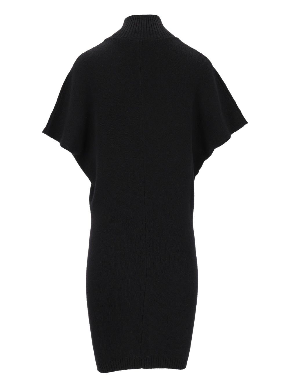 Federica Tosi Abito Corto M/M Collo Alto - Lana Merino/Cashmere Dresses - Black | 73d0e4f03f3c4cc99fc55329448cd1839c4a47a3
