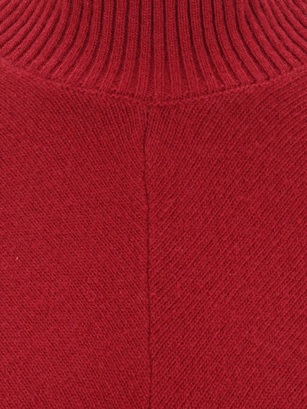Federica Tosi Maglia M/M Collo Alto Con Manicotti -Lana Merino/Cashmere Knitwear - Red | 9fe76659cc2cd385ab9678868dfc5ee8b48913cd