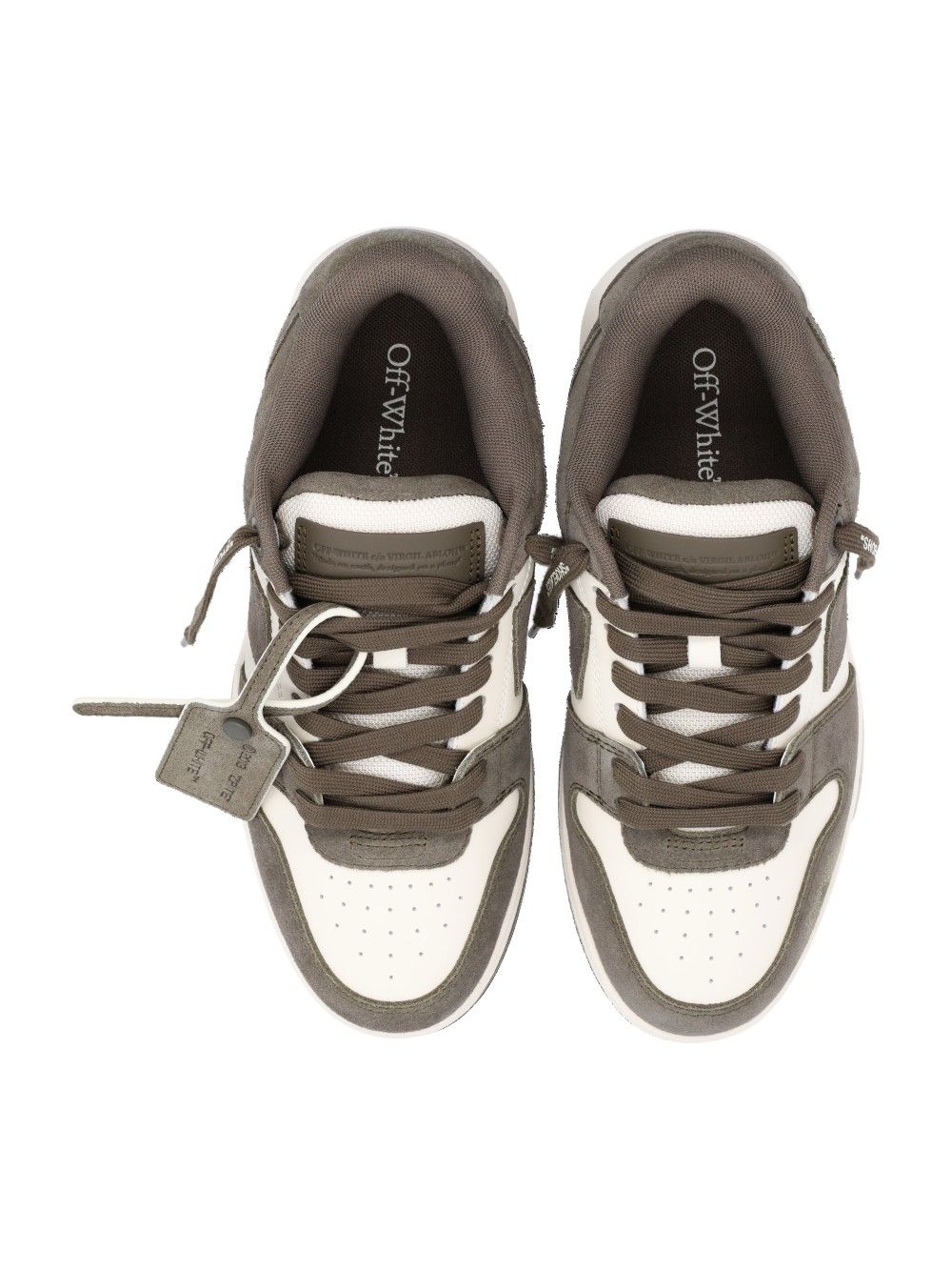 Off-White Out Of Office Sneakers - Green | adc4782d698e9173c7cea3d92c7abfd1d187d854