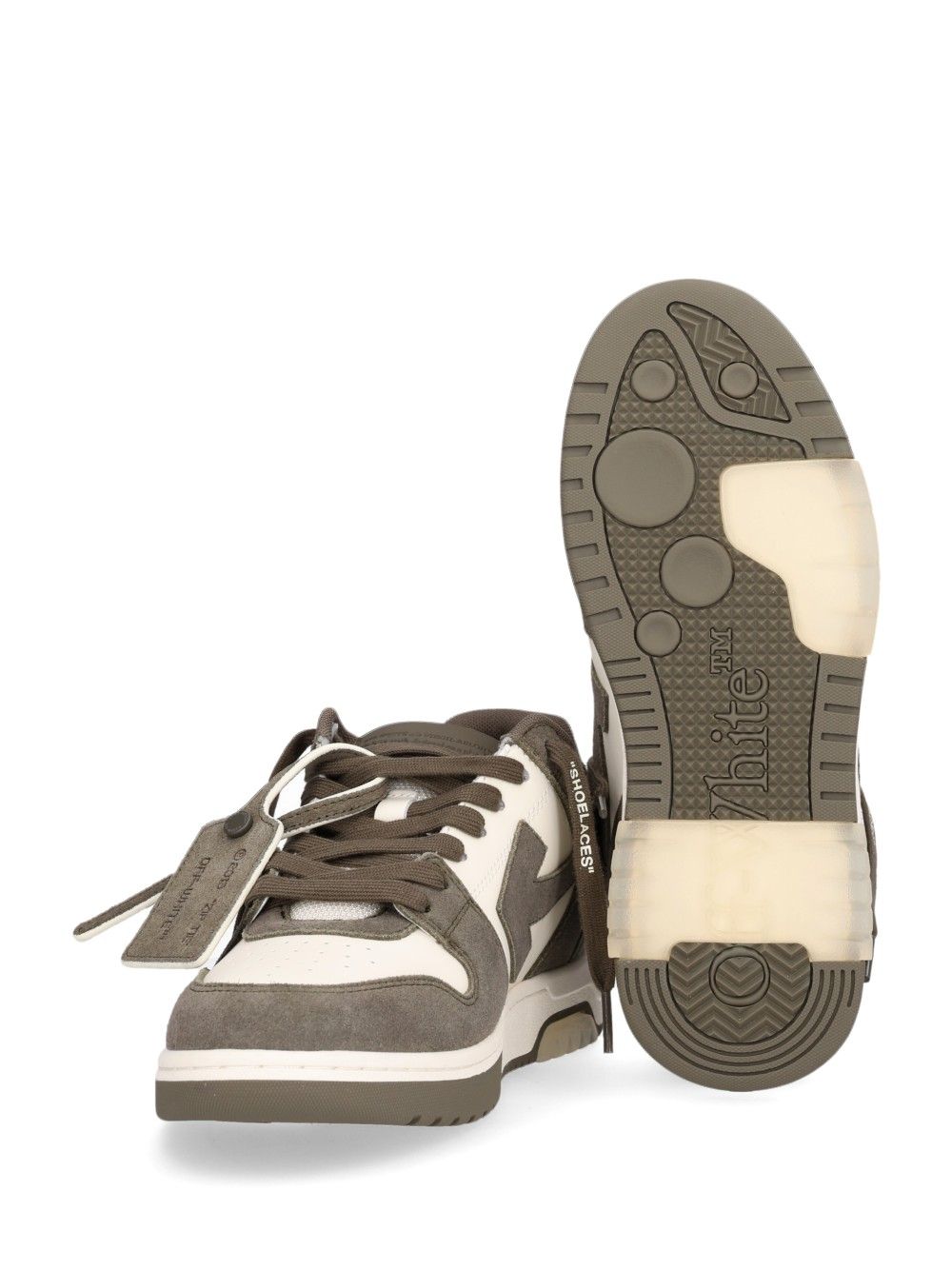 Off-White Out Of Office Sneakers - Green | 00e78f196fb1facffbb24ccdb5b2b79ce954d044