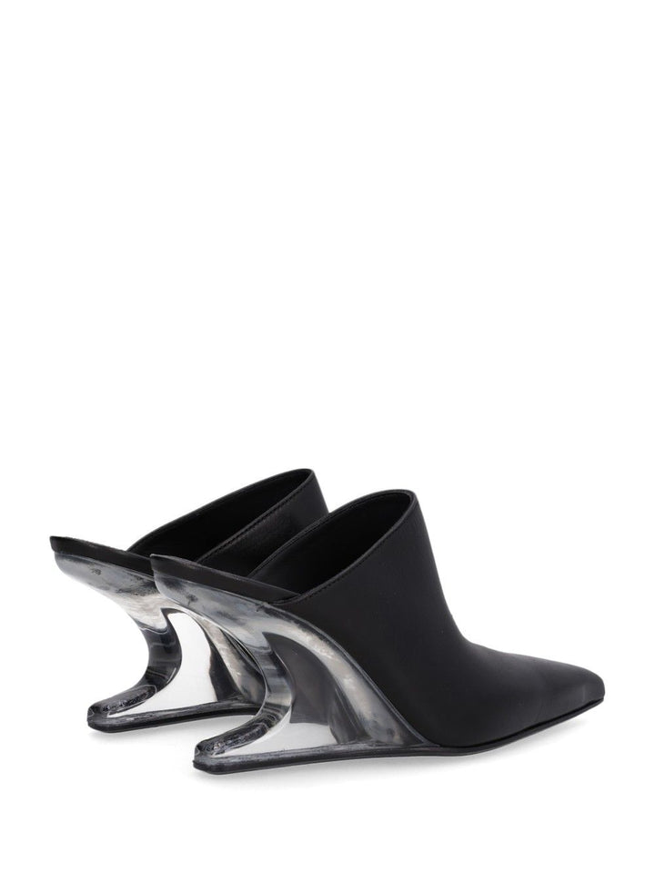 Rick Owens Cantilever 8cm Sabato Sharp Sandals - Black | 37c2d3e5add3cb2646fd32a9eab0829ce2c81e6d