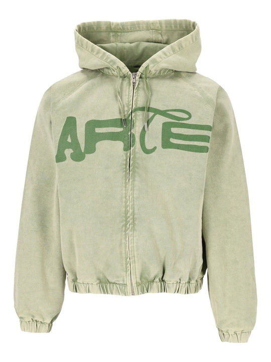 Washed Energy Jacket Jackets Green