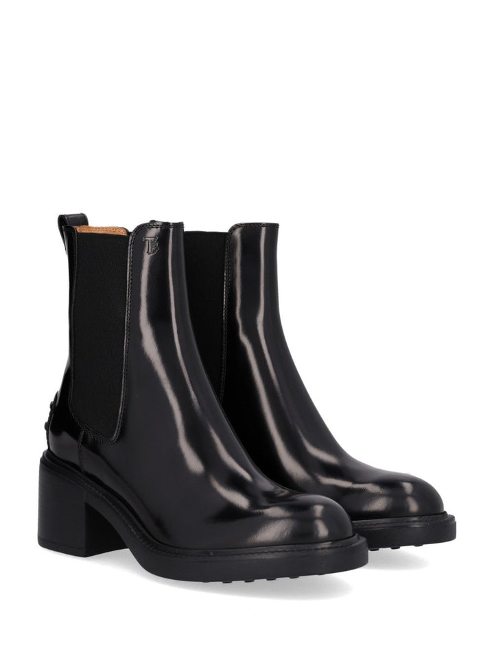 Tod'S Gomma T60 73l Tronchetto Elast. Boots - Black | 835e71ce55e2774b218dc73750db5f243317e70e