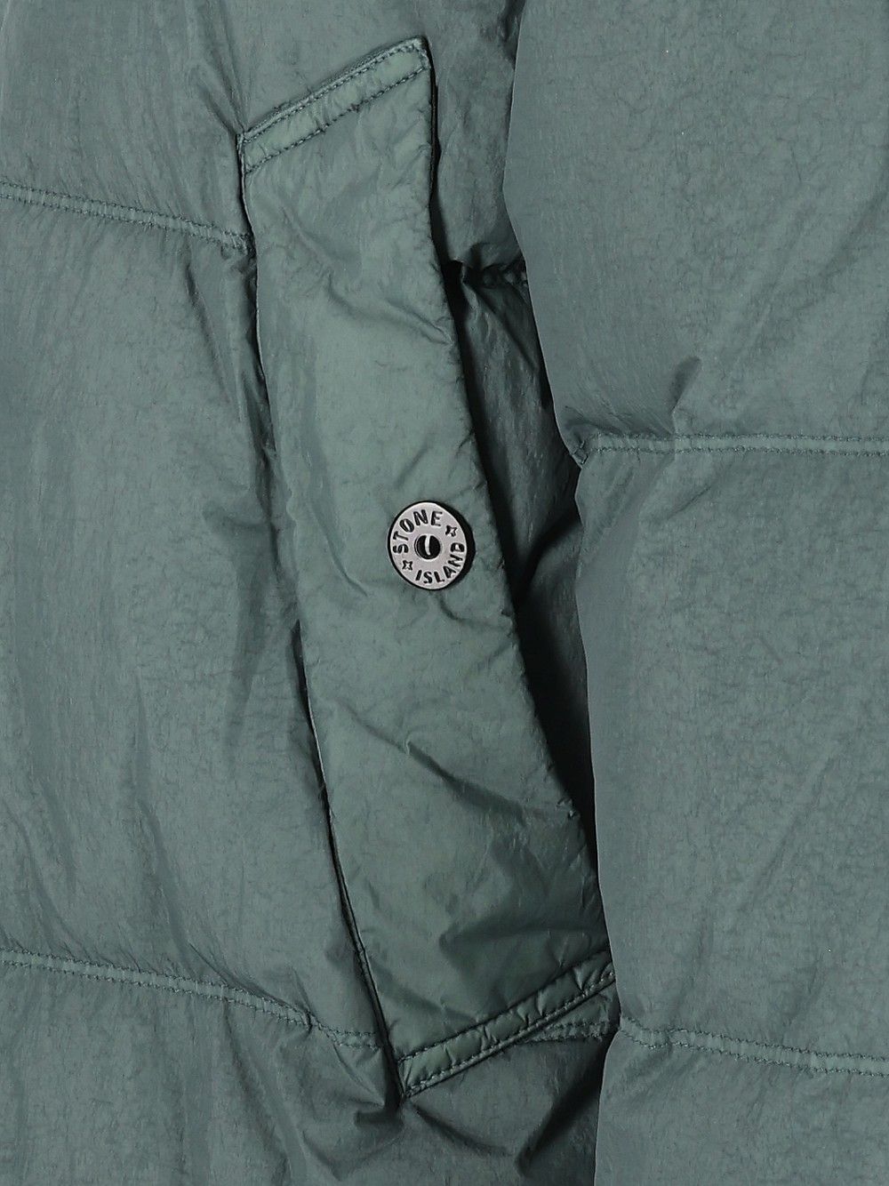 Stone Island Short Down Jacket Jackets - Green | 7ec3b342b84f2c7d1b6a4cdc4773a157ef7032f5